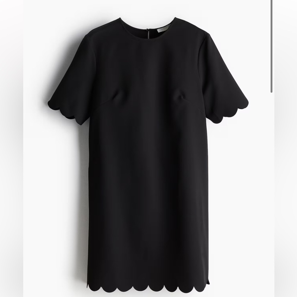 H&M Scalloped Edge dress